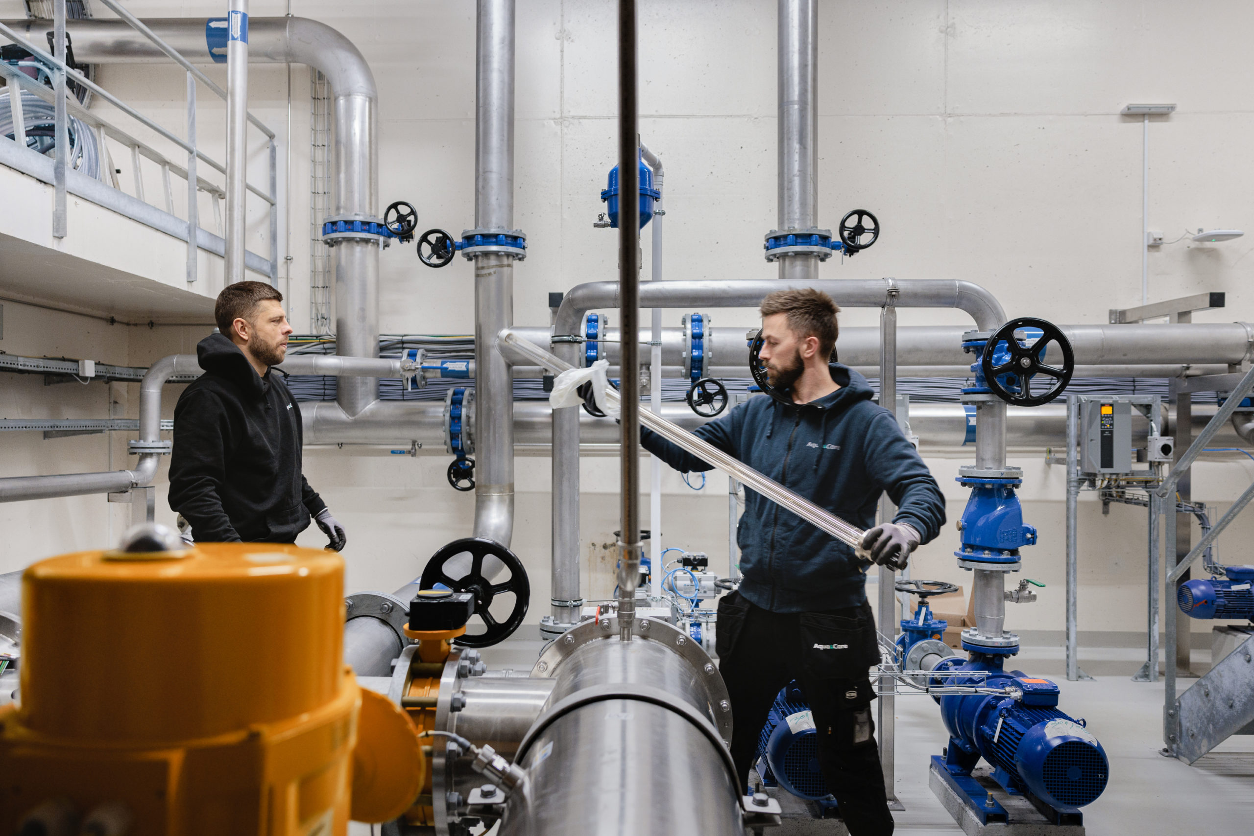 Rengöring av kvartsglas till UV